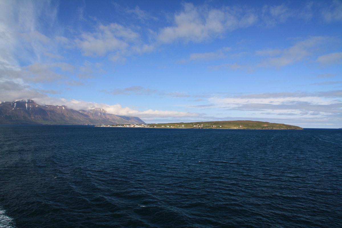 Árskógssandur — aurora viewing location in North Iceland, Iceland