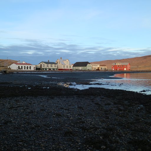 Borðeyri — aurora viewing location in Northwest Iceland, Iceland