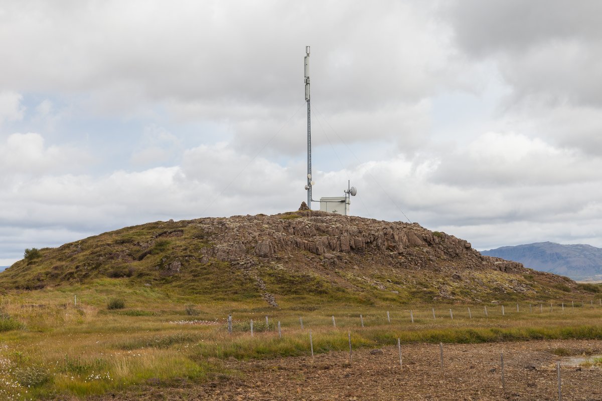 Borgarnes Headland — aurora viewing location in West Iceland, Iceland