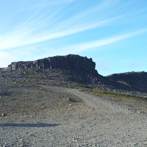 Borgarvirki — aurora viewing location in Northwest Iceland, Iceland