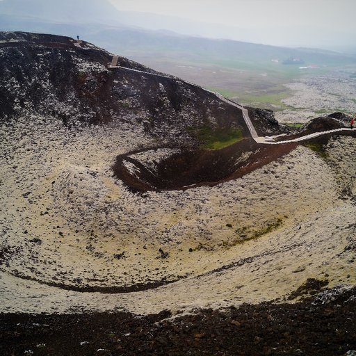 Grábrók — aurora viewing location in West Iceland, Iceland