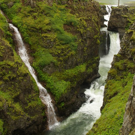 Kolugljúfur — aurora viewing location in Northwest Iceland, Iceland