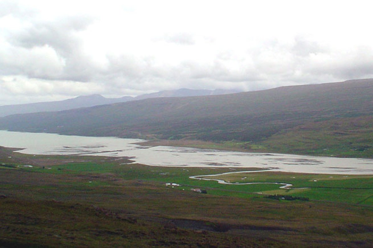 Lagarfljót Lake — aurora viewing location in East Iceland, Iceland