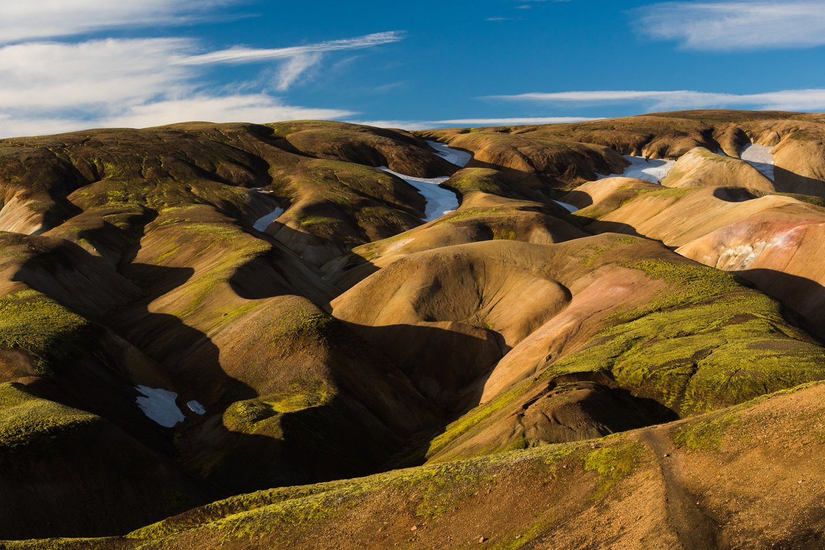 Landmannalaugar — aurora viewing location in Highlands, Iceland