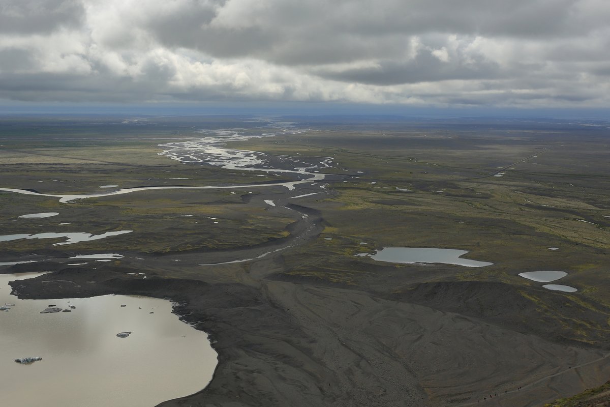 Skaftafell (Vatnajökull NP) — aurora viewing location in Southeast Iceland, Iceland