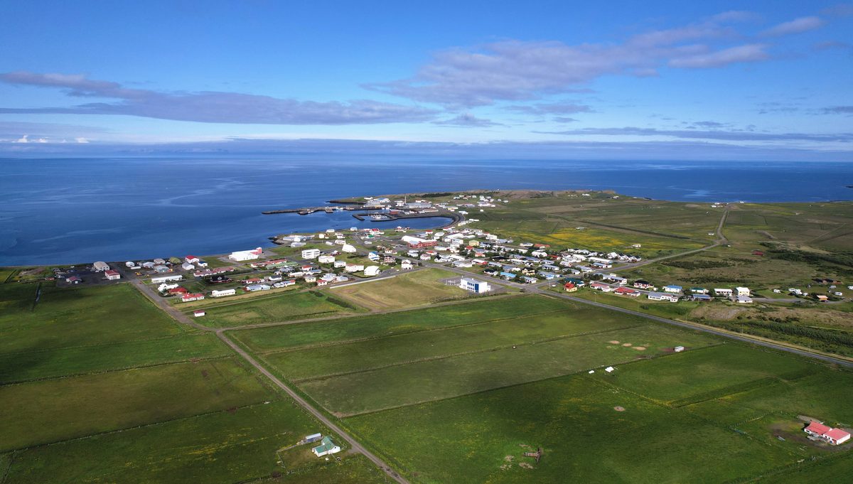 Skagaströnd — aurora viewing location in Northwest Iceland, Iceland