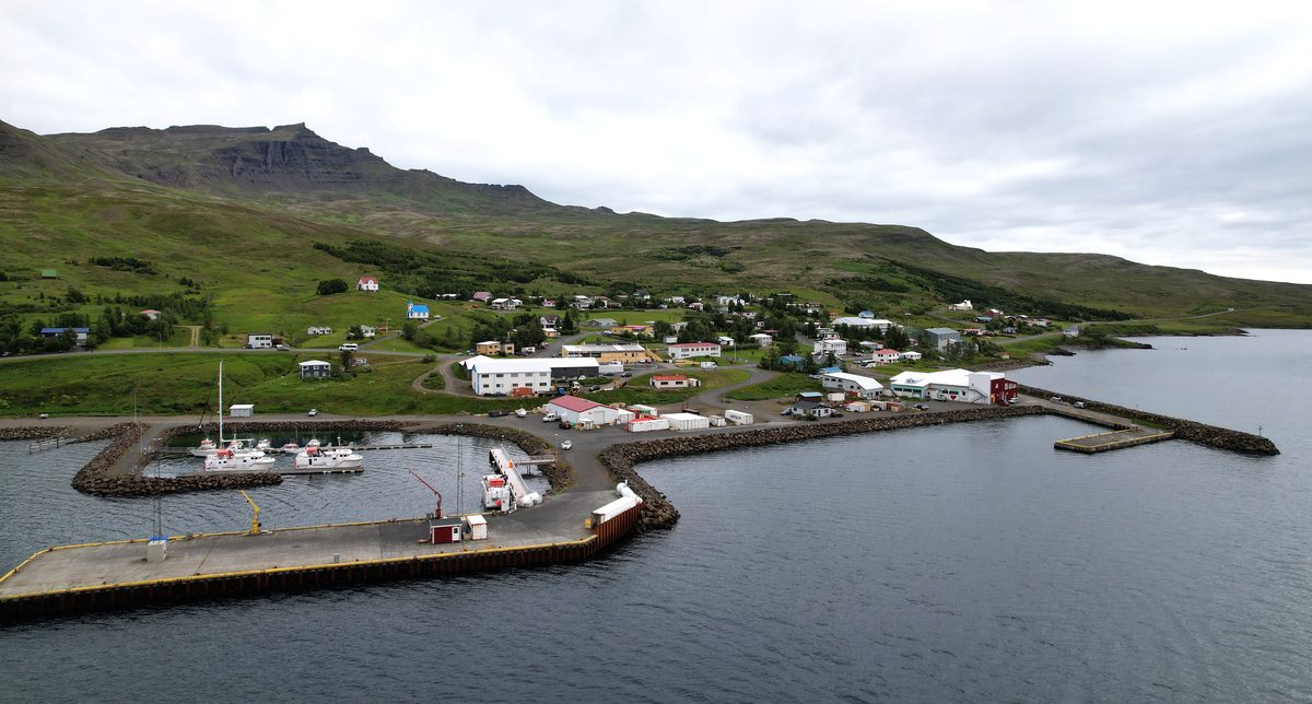Stöðvarfjörður — aurora viewing location in East Iceland, Iceland