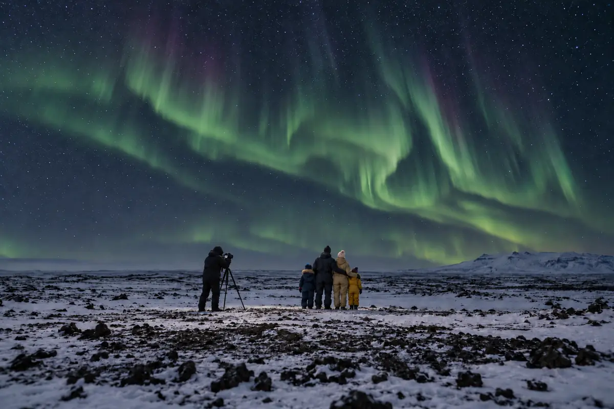 Private Tour northern lights tour in Reykjavík, Iceland