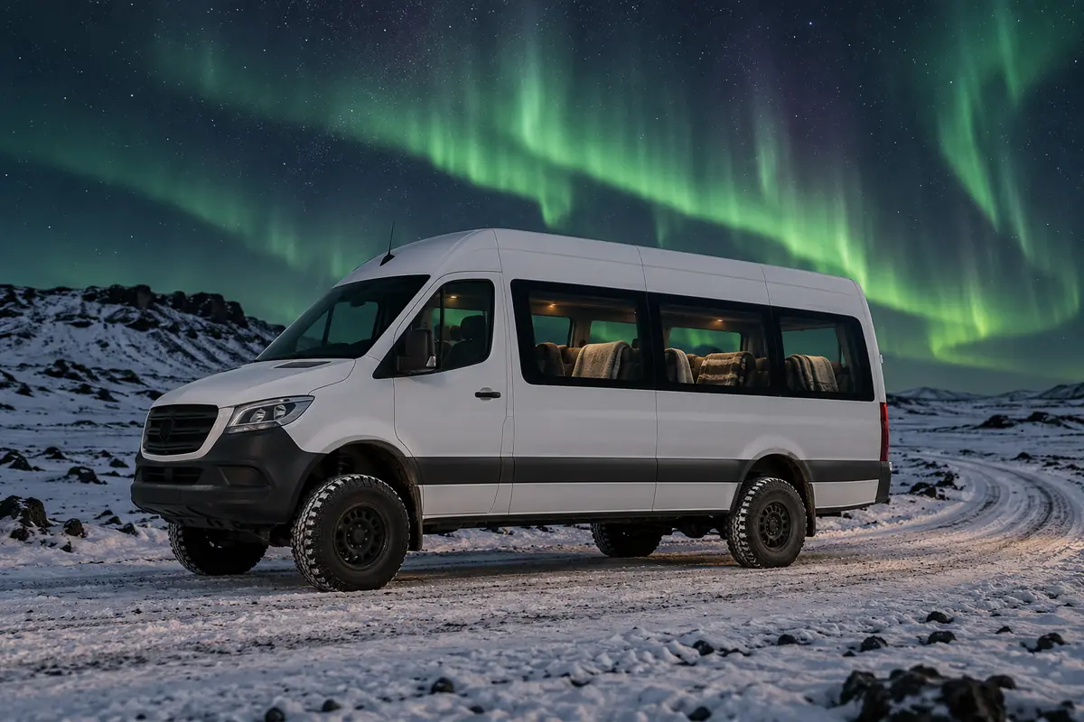 Small Group northern lights tour in Reykjavík, Iceland