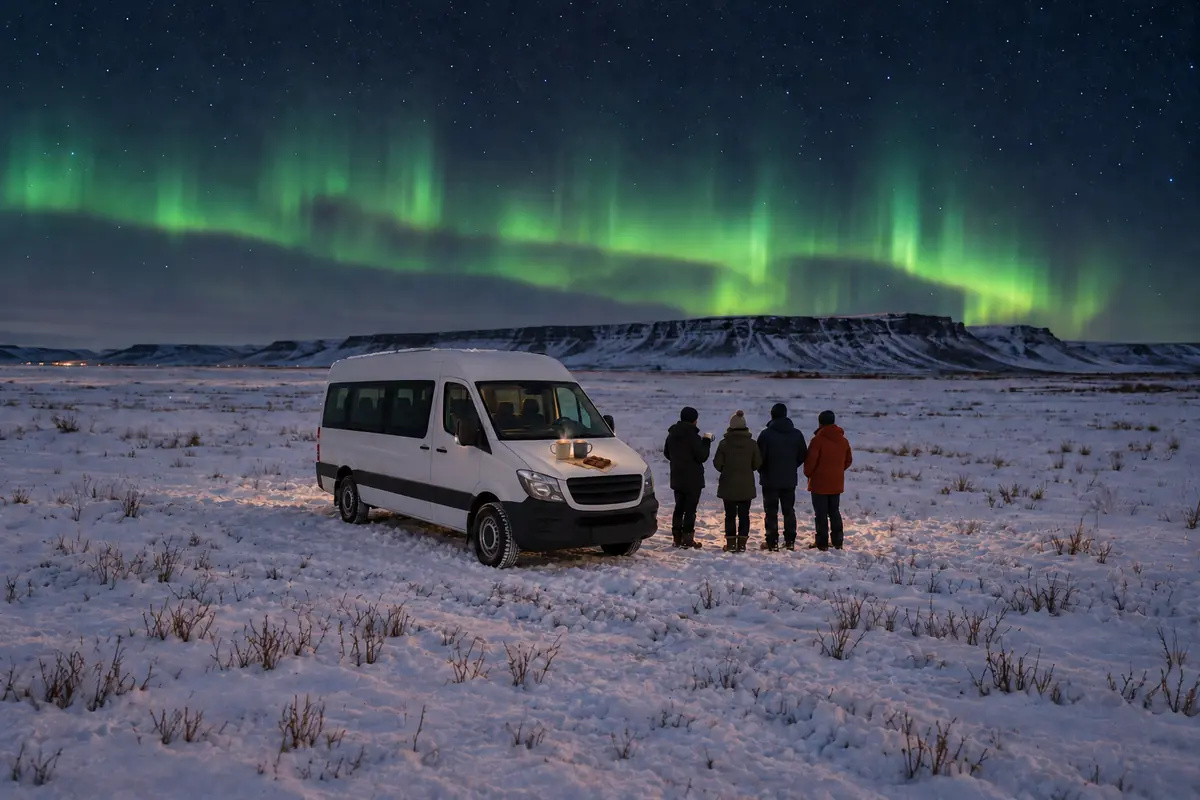 Private Tour northern lights tour in Reykjavík, Iceland